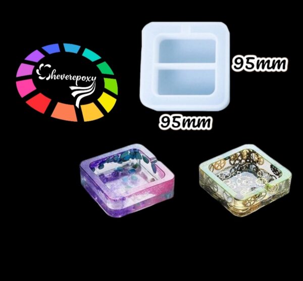 Moldes de Cenicero Mediano Cuadrado
